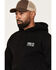 Image #3 - Troll Co Men's Pay Me Hooded Sweatshirt, Black, hi-res