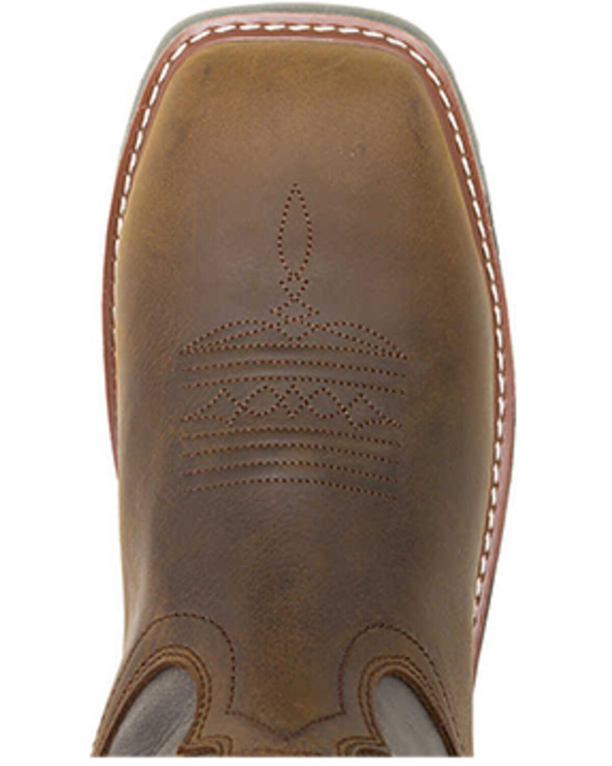 Image #4 - Wolverine Men's Rancher Pro Waterproof Pull-On Work Boots - Nano Composite Toe, Grey, hi-res