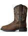 Image #2 - Ariat Women's Krista Waterproof Western Work Boots - Steel Toe, Brown, hi-res