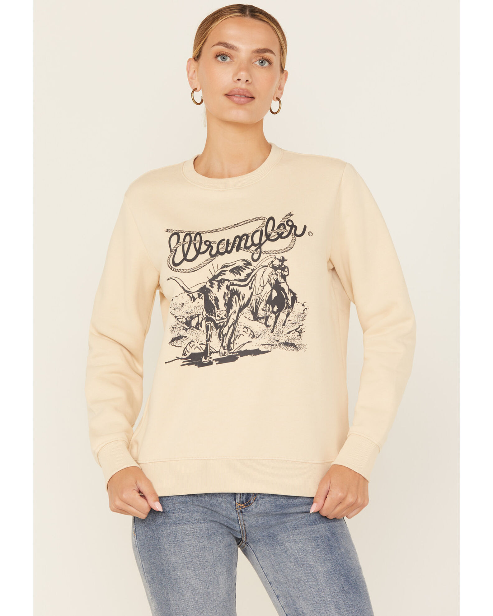 Wrangler crew neck top