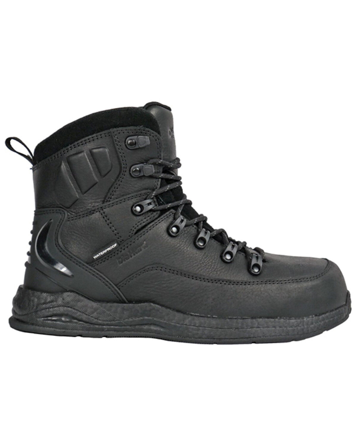 Image #2 - Die Hard Men's Ventura Lace-Up Work Boots - Composite Toe, Black, hi-res