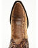 Image #6 - Dan Post Women's Karung Exotic Snake Western Boots - Snip Toe, Brown, hi-res