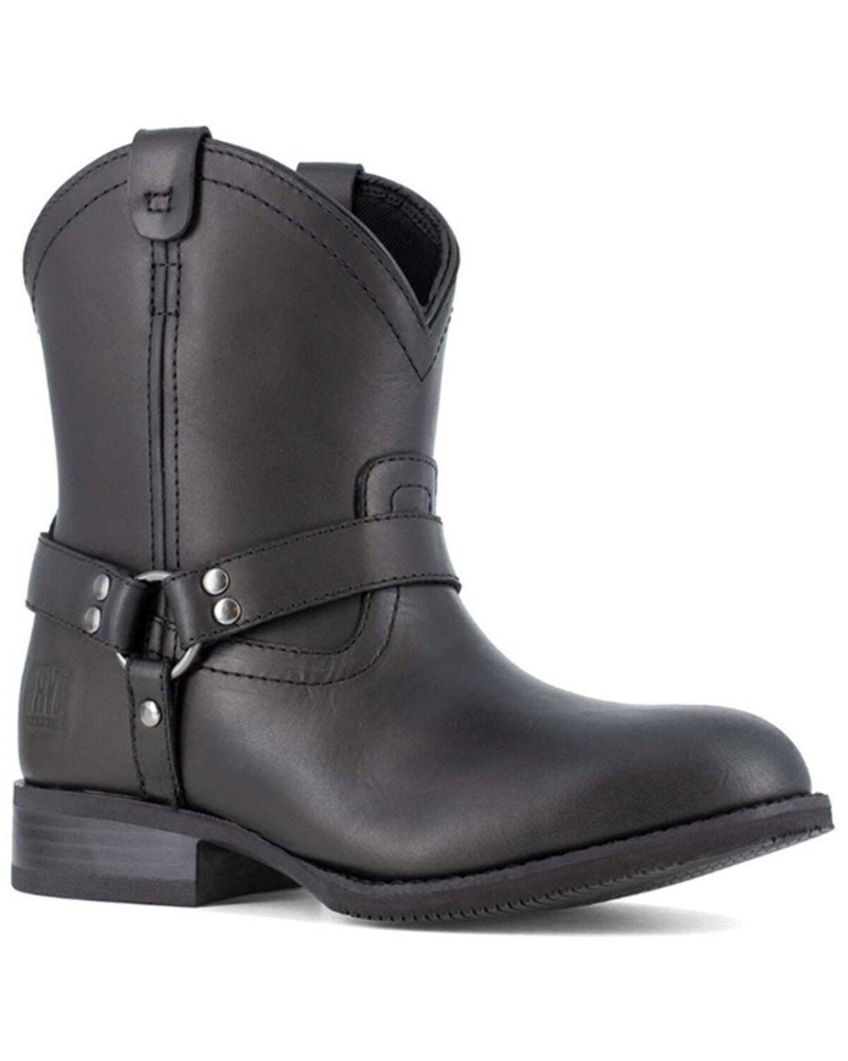Frye Women's Safety-Crafted Harness Work Boots - Steel Toe, Black, hi-res