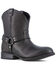 Image #1 - Frye Women's Safety-Crafted Harness Work Boots - Steel Toe, Black, hi-res