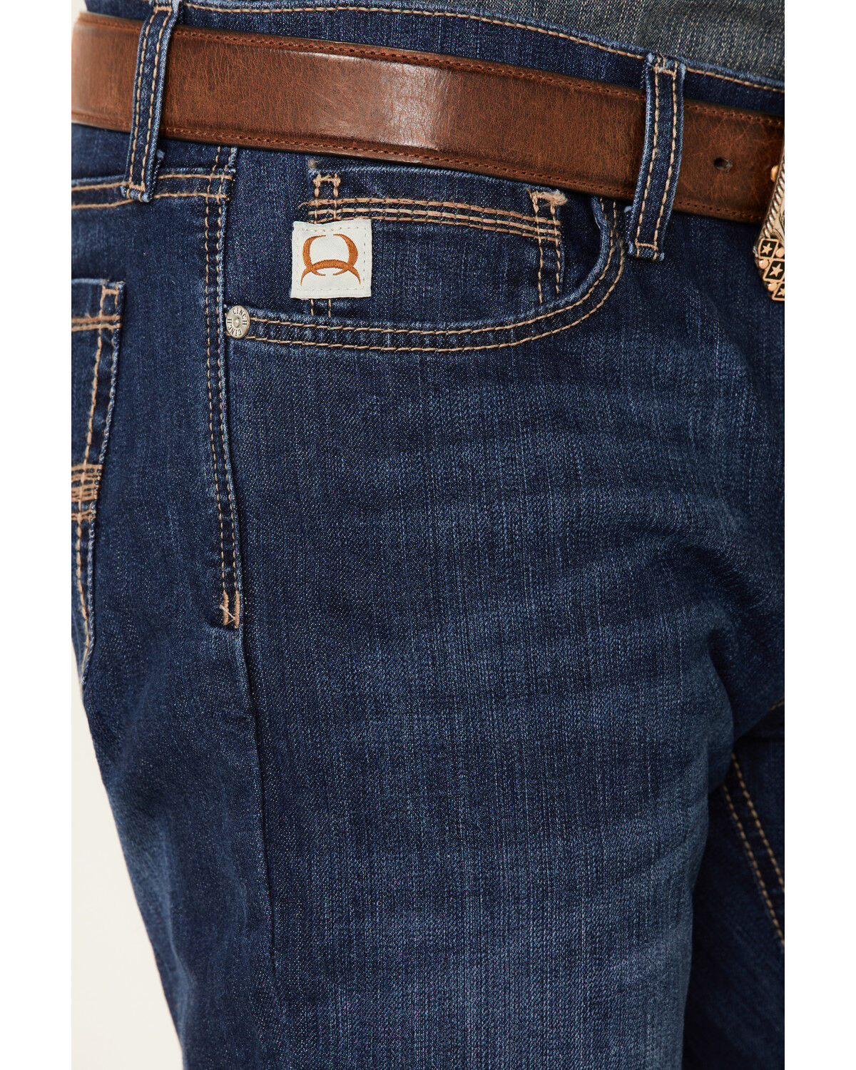 Image #4 - Cinch Men's Jesse Performance Dark Stone Stretch Slim Straight Jeans , , hi-res