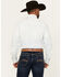 Image #4 - Wrangler Men's Light Wash Vintage Solid Long Sleeve Snap Western Shirt, Light Wash, hi-res