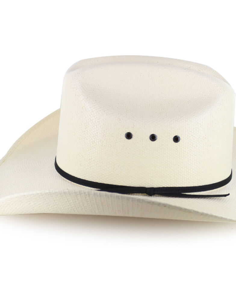 Cody James Black Tie Straw Cowboy Hat, Natural, hi-res