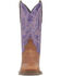 Image #4 - Laredo Women's 11" Western Boots - Broad Square Toe , Purple, hi-res