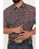 Image #2 - Rodeo Clothing Men's Paisley Print Short Sleeve Snap Western Shirt, , hi-res