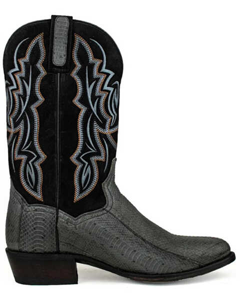Image #2 - Dan Post Men's Exotic Snake Skin Western Boots - Round Toe, , hi-res
