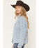 Image #2 - Cleo + Wolf Women's Harper Quilted Jacket, Light Blue, hi-res