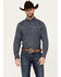 Image #1 - Ariat Men's Everly Geo Print Long Sleeve Snap Western Shirt , Black, hi-res