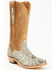 Image #1 - El Dorado Women's Sam Exotic Anaconda Tall Western Boots - Snip Toe, Natural, hi-res