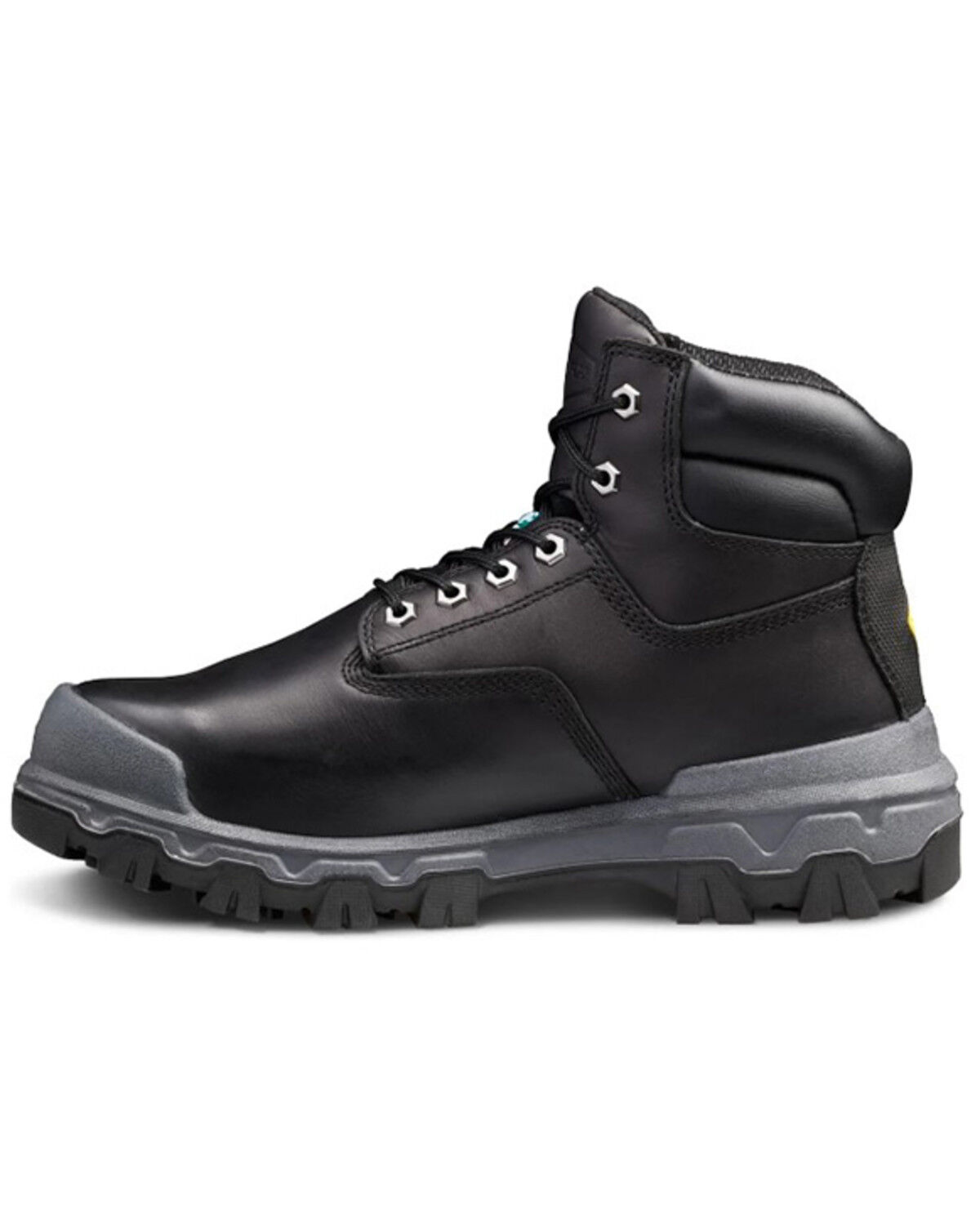 Image #3 - Kodiak Men's 6" Sentry Waterproof Metguard Work Boots - Composite Toe, Black, hi-res