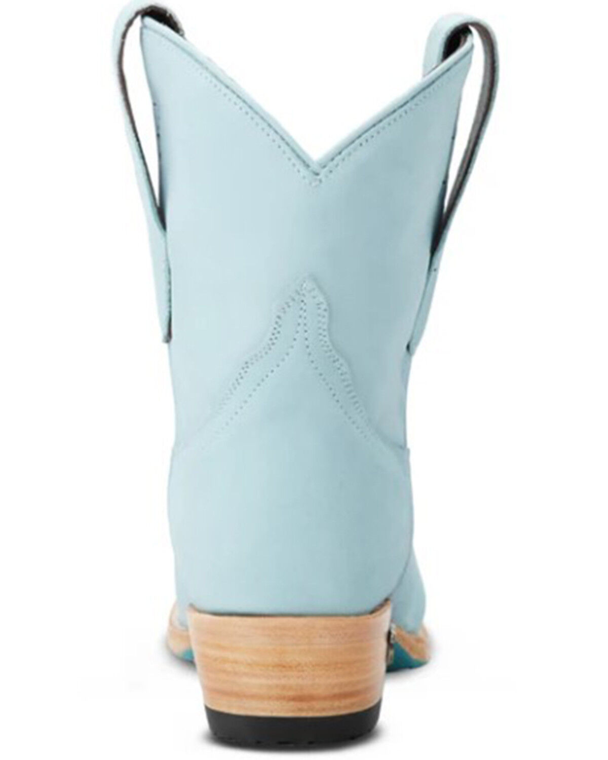 Image #5 - Lane Women's Emma Jane Western Booties - Snip Toe, Blue, hi-res