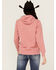 Image #4 - Ariat Women's Boot Barn Exclusive Logo Hoodie, Rose, hi-res