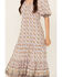 Image #3 - Cleobella Women's Paula Geo Print Short Sleeve Midi Dress, Multi, hi-res