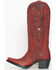 Image #3 - Lane Women's Off The Record Patent Leather Tall Western Boots - Snip Toe, Ruby, hi-res