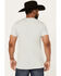 Image #4 - Cody James Men's Flight Short Sleeve Graphic T-Shirt, Silver, hi-res