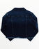 Image #3 - Shyanne Toddler Girls Kent Dark Wash Frayed Denim Jacket, Dark Wash, hi-res