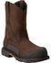 Image #1 - Ariat Men's Overdrive XTR H20 Pull On Work Boots - Steel Toe, Brown, hi-res