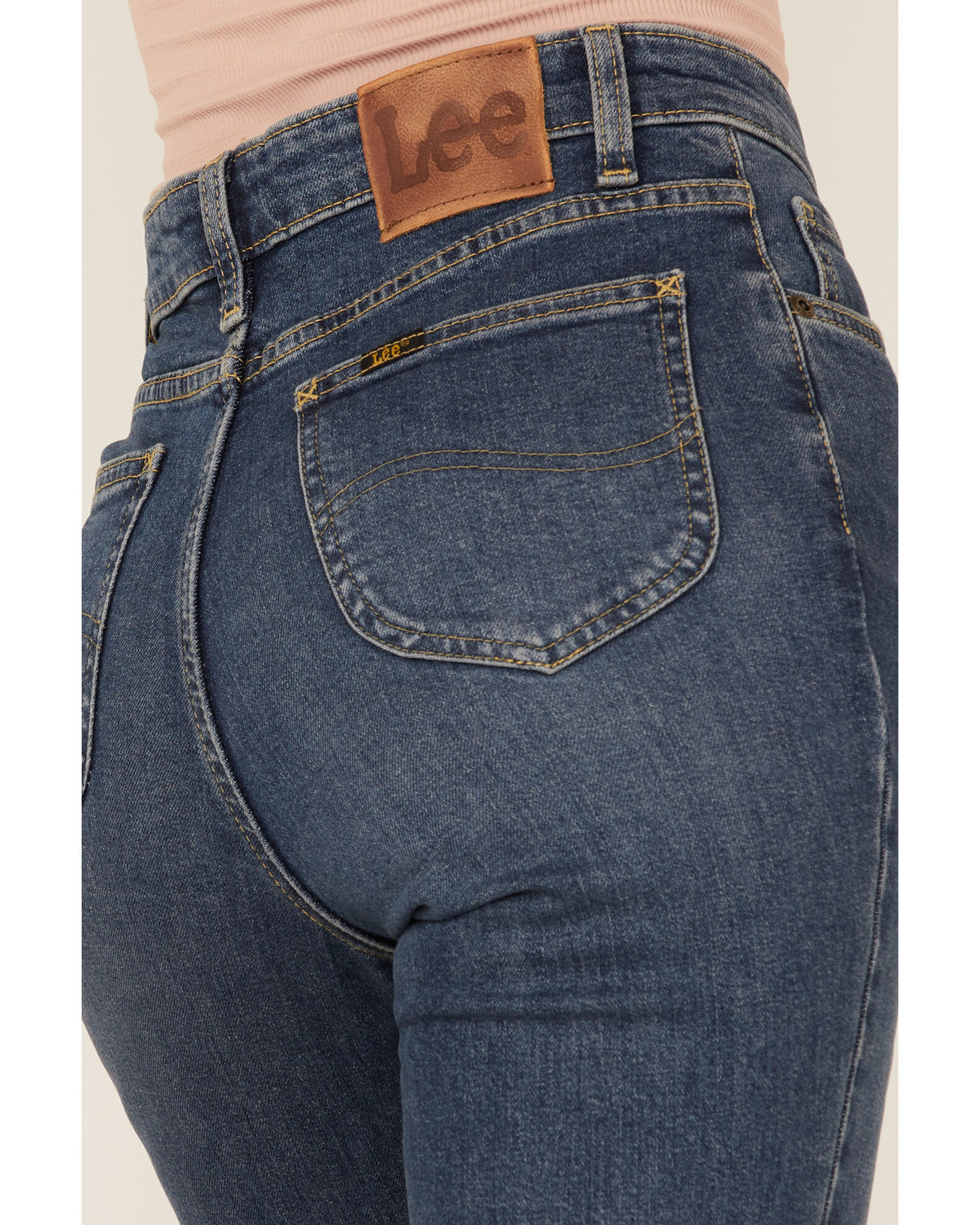 Lee Women s Fast Lane Vintage Modern High Rise Flare Jeans Sheplers