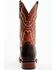 Cody James Men's Cody Blue Performance Leather Western Boots - Broad Square Toe , Orange, hi-res