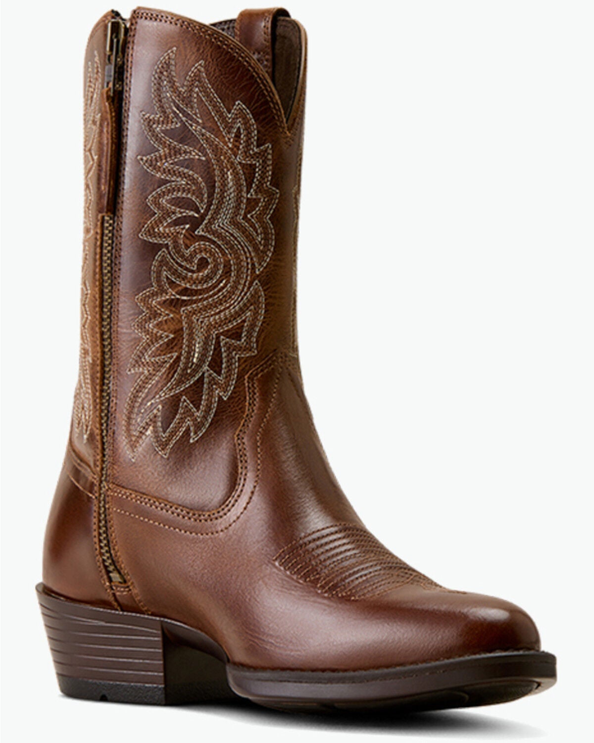 Image #1 - Ariat Men's Sumter Western Boots - Round Toe, Brown, hi-res