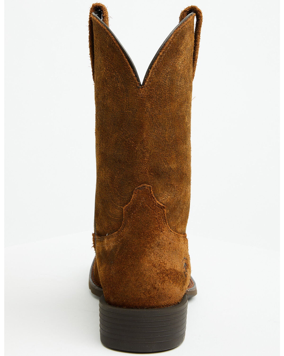 Image #5 - Ariat Men's Sport Big Country Roughout Performance Western Boots - Broad Square Toe, Brown, hi-res