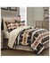 Image #1 - HiEnd Accents Yosemite Reversible 2-Piece Twin Quilt Set, Brown, hi-res
