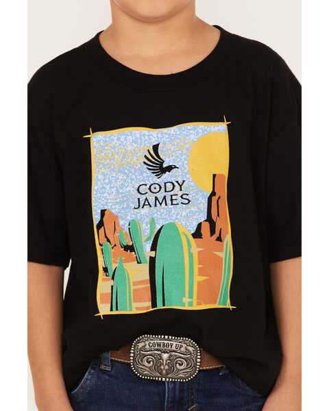Image #3 - Cody James Boys' Desert Dune Graphic T-Shirt, Navy, hi-res