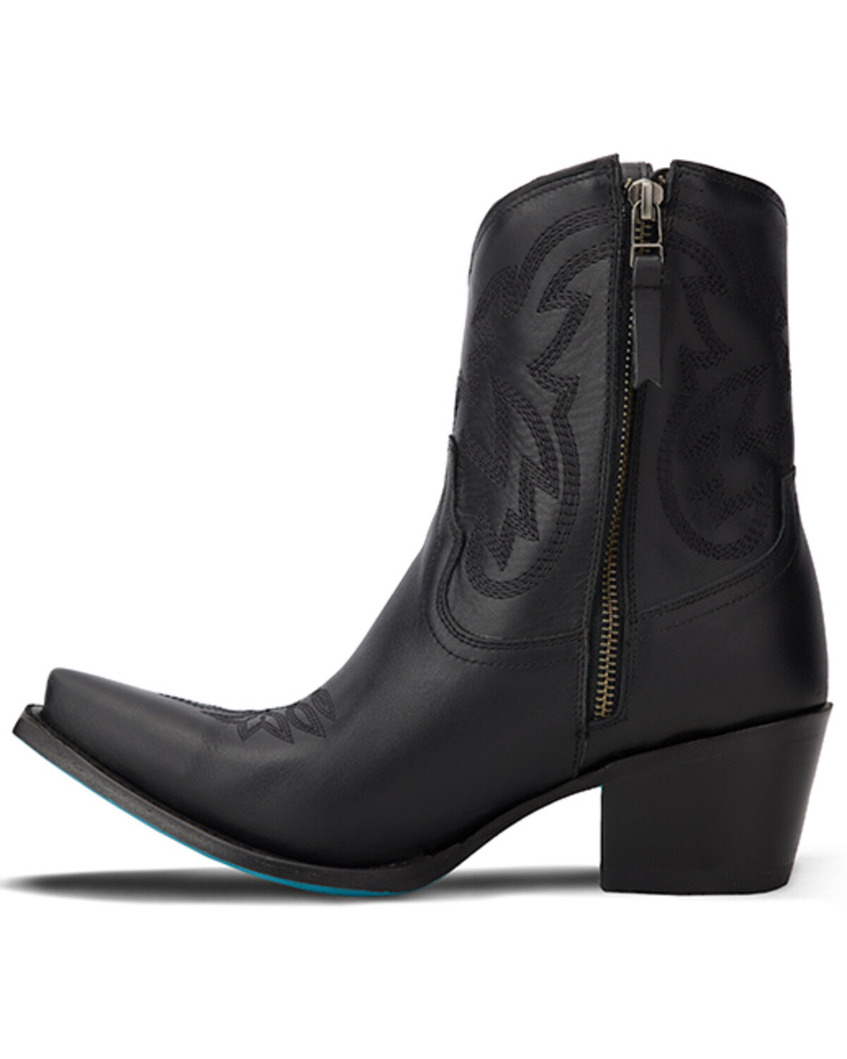 Image #3 - Lane Women's Smokeshow Western Booties - Snip Toe, Black, hi-res