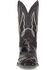 Image #4 - Dan Post Men's Exotic Ostrich Leg Western Boots - Square Toe, Black, hi-res