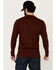 Image #4 - Troll Co Men's Grit Logo Long Sleeve Graphic Shirt, Maroon, hi-res