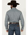Image #4 - Cinch Men's Geo Print Long Sleeve Button-Down Stretch Western Shirt, Teal, hi-res