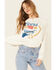 Recycled Karma Women's White Coors Rodeo Graphic Long Sleeve Top, White, hi-res