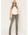 Image #1 - Shyanne Women's Banks Mid Rise Bootcut Comfort Stretch Denim Jeans, Black, hi-res