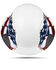 Image #5 - Lift Safety DAX American Flag Full Brim Hard Hat, Red/white/blue, hi-res