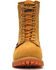 Image #3 - Carolina Men's Waterproof Insulated Work Boots - Round Toe, Wheat, hi-res