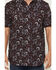 Image #3 - Moonshine Spirit&reg; Men's Purple Haze Paisley Print Short Sleeve Snap Western Shirt, Purple, hi-res