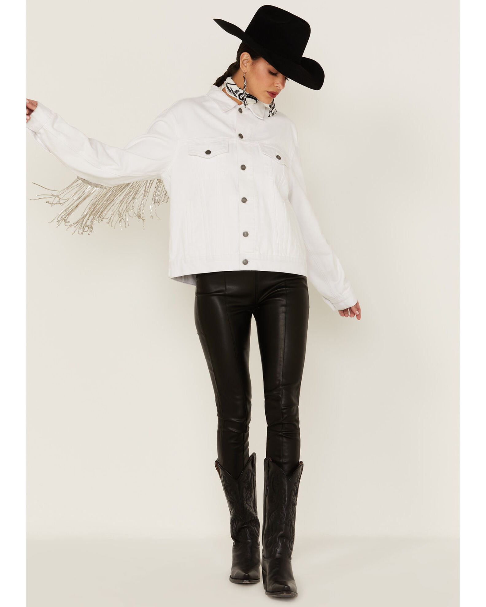 Billy denim jacket top