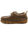 Image #3 - Twisted X Toddler Girls' Driving Moc Shoes - Moc Toe , Brown, hi-res