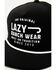 Image #2 - Lazy J Ranch Wear Men's Untroubled Ball Cap, Black, hi-res