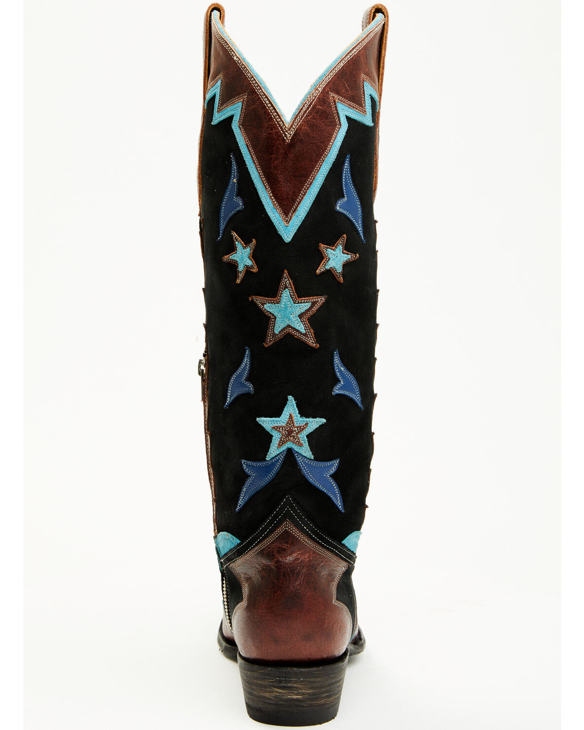 Image #5 - Old Gringo Women's Headliner Outlay Tall Western Boots - Snip Toe, Black, hi-res