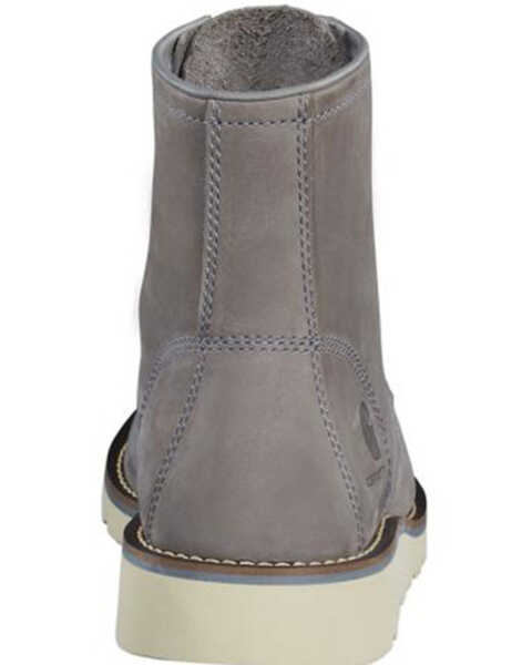 Image #4 - Carhartt Men's 6" Wedge Work Boots - Soft Toe , Grey, hi-res