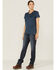 Image #2 - Ariat Women's Rebar Blue Polartec Elite All-Season Short Sleeve Work T-Shirt, Blue, hi-res