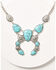 Image #1 - Idyllwind Women's Patomic Statement Squash Blossom Necklace, Silver, hi-res