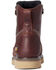 Image #3 - Ariat Men's Rusted Copper Rebar Wedge 6" H20 Moc Work Boot - Round Toe, Brown, hi-res