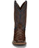 Image #5 - Nocona Men's Turner Chocolate Western Boots - Broad Square Toe, , hi-res