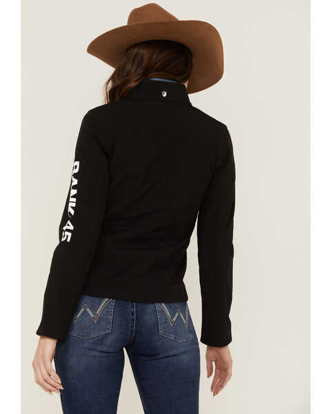 Image #4 - RANK 45® Women's Soft Shell Riding Jacket, Black, hi-res